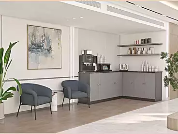 Corporate Branch For rent - 6 rooms - floor 9