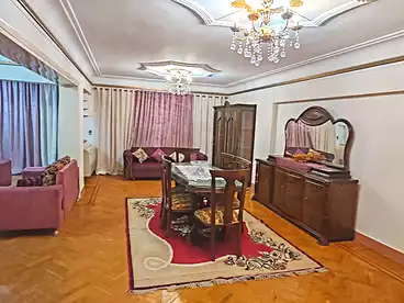Furnished Apartment For rent - 3 rooms - floor 8