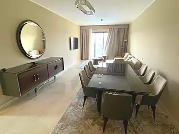 شقق مفروشة للإيجار - 3 غرف - بالدور 1