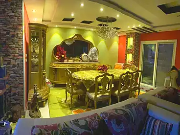 Furnished Apartment For rent - 3 rooms - floor 10