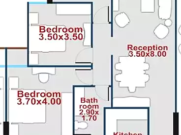 Apartments For sale - 3 rooms - floor 10