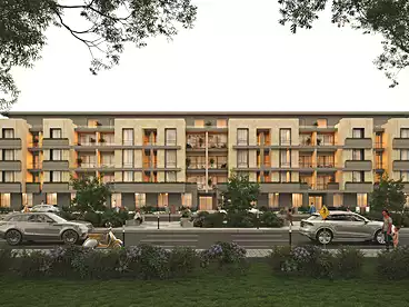 ستوديو للبيع في كمبوند ويست كورتس - المرشدي جروب، كمبوندات في حدائق أكتوبر، 45 متر