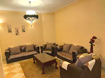 شقق مفروشة للإيجار - 2 غرف - بالدور 1