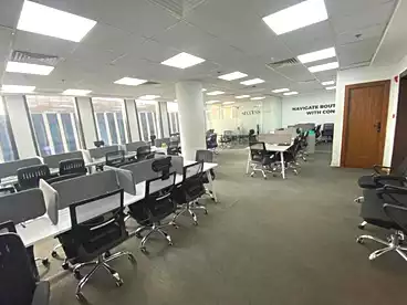إداري للإيجار - 1 غرف - بالدور 1
