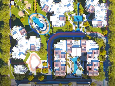 شقق مفروشة للبيع - 1 غرف - بالدور 2