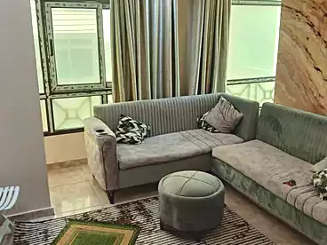 Furnished Apartment For rent - 3 rooms - floor 9