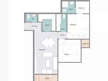 Apartments For sale - 2 rooms