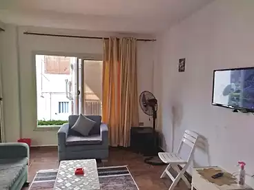 Furnished Apartment For rent in Al Mamourah Al Shateea, El Mamoura, 120 sqm