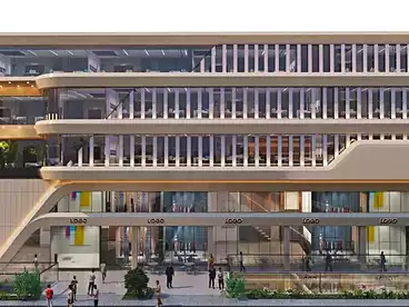 ستوديو للبيع في ايفوريا ايكون مول، الحي السكني الثالث - R3، 58 متر