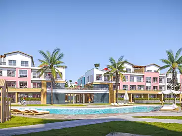 Chalets For sale in Virginia Plaza Resort - Solid, North Coast Resorts, 70 sqm