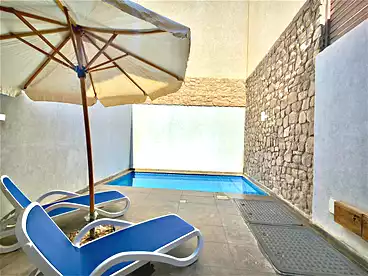 دوبلكس بحديقة للإيجار في منتجع بالي - بيلارز، منتجعات الجونة، 125 متر