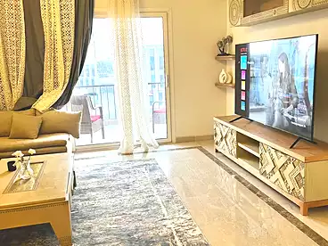 Furnished Apartment For rent in Boulevard Residence Mivida, Mivida Compound - Emaar, 218 sqm