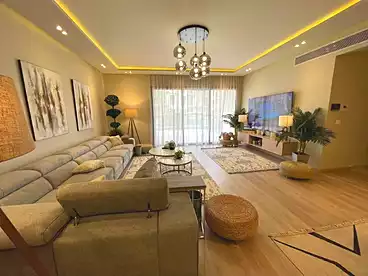 Apartment with Garden For rent in Westown Compound - Sodic, Compounds in Sheikh Zayed, 226 sqm