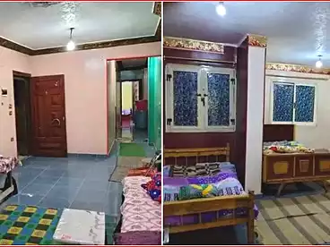 Furnished Apartment For rent in New Marg, El Marg, 90 sqm