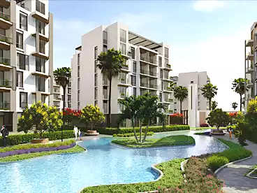 شقق للبيع في كمبوند ذا ايكون جاردنز - ستايل هوم، كمبوند بالتجمع الخامس، 160 متر