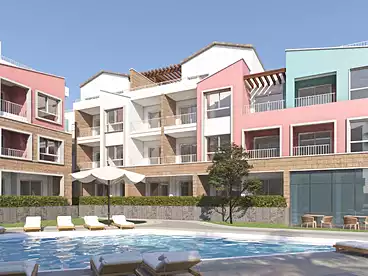 شاليهات للبيع في منتجع فيرجينيا بلازا - سوليد، منتجعات الساحل الشمالى، 65 متر