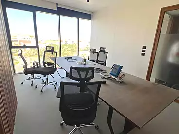Administrative For rent in Hyde Park Business District, Compounds in New Cairo, 162 sqm