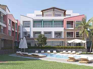 شاليهات للبيع في منتجع فيرجينيا بلازا - سوليد، منتجعات الساحل الشمالى، 50 متر