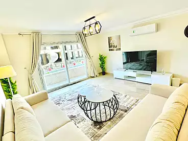 Apartment with Garden For rent in Zayed Regency Compound - Dunes Capital Group, Compounds in Sheikh Zayed, 150 sqm