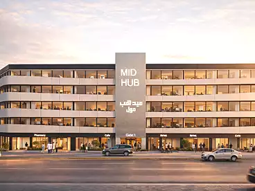 Offices For sale in El Ordoneya District, 10th of Ramadan, 98 sqm