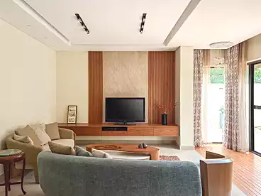 Apartment with Garden For rent in Lake View Residence - El Hazek, Compounds in New Cairo, 135 sqm