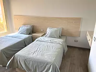 شقق للإيجار في كمبوند ذا فيلدج - بالم هيلز، كمبوند بالتجمع الخامس، 145 متر