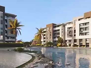 شقة بحديقة للبيع في كمبوند أكاسا ميا - دار العالميه، كمبوند بالتجمع الخامس، 178 متر