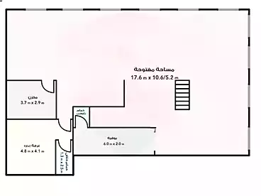 Commercial For sale in La Jetee St., Ibrahimia, 200 sqm