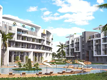 Apartments For sale in La Mora Resort, Hurghada Resorts, 62 sqm