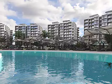 Apartments For sale in Palmeira Residence - Al Moameron Al Arab, El Alamein, 114 sqm
