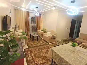 Furnished Apartment For rent in Gisr El Suez, Heliopolis - Masr El Gedida, 100 sqm