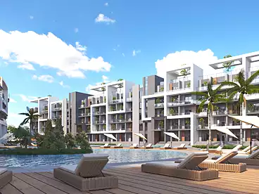 Chalets For sale in La Mora Resort, Hurghada Resorts, 60 sqm