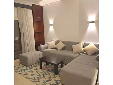 Studio with garden For rent in The Village Compound - Palm Hills, Compounds in New Cairo, 88 sqm