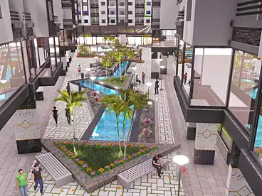 Properties For sale in UNA Compound - Al Andalus, Compounds In Mokattam, 134 sqm