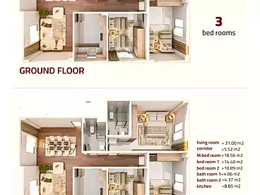 Apartments For sale in Small Investor, El Andalus 2, 150 sqm
