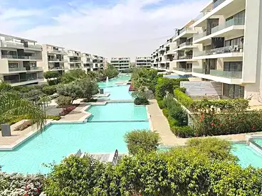 Apartment with Garden For sale in Lake View Residence - El Hazek, Compounds in New Cairo, 144 sqm