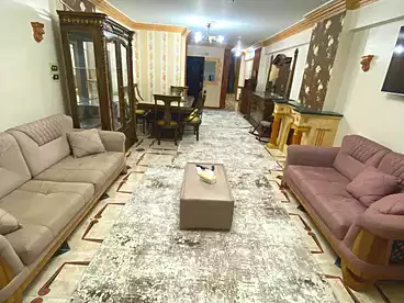 Furnished Apartment For rent in Mortada Basha St, Ganaklis, 144 sqm