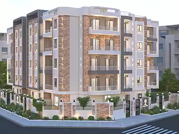 Apartments For sale in Sixth Neighborhood, New Heliopolis, 145 sqm
