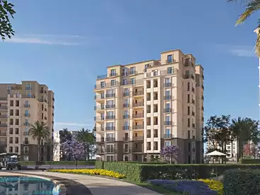 Apartments For sale in Hyde Park Central Compound, Compounds in 6th Settlement, 101 sqm