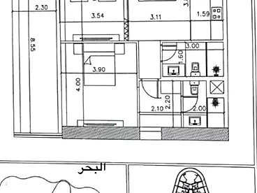 Properties For sale in North Edge Towers - City Edge, New Alamein Resorts, 117 sqm