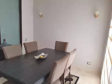 Furnished Apartment For rent in Village Gate Compound - Palm Hills, Compounds in New Cairo, 150 sqm