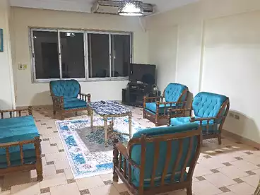Furnished Apartment For rent in Mostafa El Nahaas St., Nasr City, 200 sqm