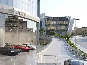 Showroom For sale in The Four Neighborhoods, Behind Mirage City, 135 sqm