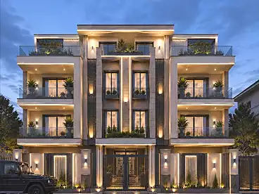 Apartment with Garden For sale in Zakaria Ahmed St., El Banafsag 5, 210 sqm