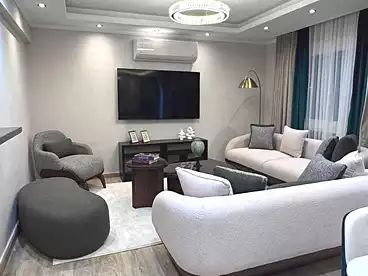 Furnished Apartment For rent in 90 Avenue Compound - Tabarak, Compounds in New Cairo, 160 sqm