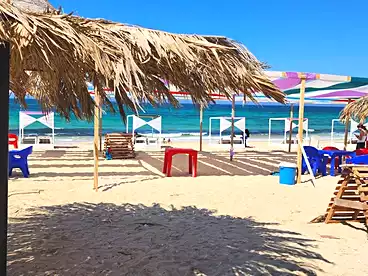 Chalet with Garden For sale in Tahiti Bay Garawlah, Marsa Matrouh Resorts, 95 sqm