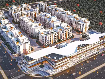 Apartments For sale in Address Home Compound - Arkan, Compounds in Hadayek October, 120 sqm