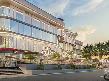 Commercial For sale in Italian Square - Mousa Coast, Compounds in Hadayek October, 30 sqm