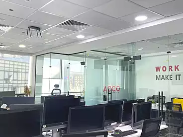Offices For rent in Bank Center Street, New Cairo - 5th Settlement, 125 sqm