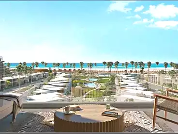 شقق للبيع في منتجع سلبريشن ويست بيتش - عامر جروب، منتجعات الساحل الشمالى، 75 متر